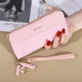 Fashion Zipper Wallet Ladies Long Wallet Tote Bag Coin Card Holder PU Leather Wallet Wallet. 