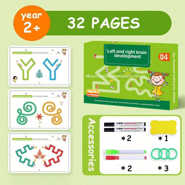 Children's%20Erasable%20Pen%20and%20Eraser%20Handwriting%20Practice%20Book%20Reusable%20Writing%20Workbook%20for%20School%20Practice%20Workbook%20-%20Image%202