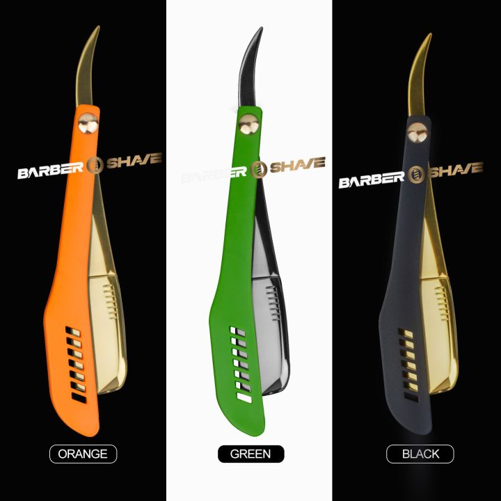 Newest Trimmer Manual Shaver Professional Straight Edge Stainless Steel Barber Razor Folding Shaving Knife Shave Beard Cut
