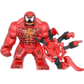 Blind Box Mini Building Blocks X888 Figures Big Goblin Spiderman Iron Man Venom Captain Hawk Deadpool Armor Christmas  Toy. 