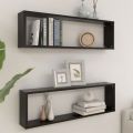 Single Rectangular shelves for wall wall mounted rectangule shelf rectangular book shelf mdf wooden shelves decoration piece home decor shelves wall hanging shelf for home office academy college uv shelf rack box shape wall mounted rectangular shelf. 