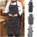 Stylish Cotton Printed Kitchen Apron – Comfortable & Durable (Free Size: Fits All) Multicolor. 
