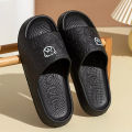Summer Fashion Men's Slippers Printting Little Bear Sandals Indoor Bathroom Non-slip Soft Women Dormitory Casual Shoes Couple. 