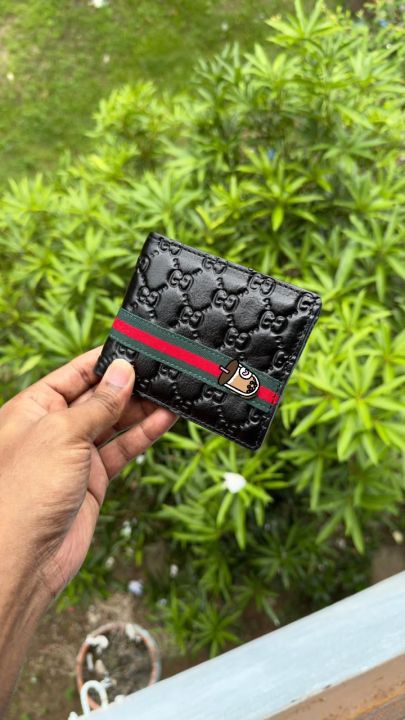 genuine%20handmade%20cow%20Leather%20Bi%20Fold%20Wallet%20black%20wallet%20with%20card%20holder%20slot%20and%20cash%20money%20chamber%20For%20Mens%20-%20Image%209
