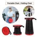 Outdoor Telescopic Stool Retractable Chair. 
