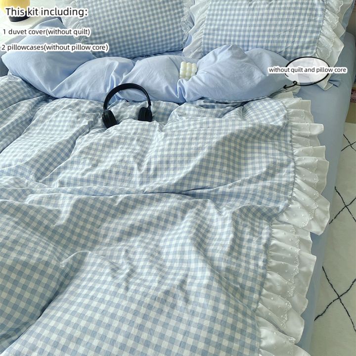 3%20Piece%20Sheet%20Set%20%20pink%20plaid%20duvet%20cover%20Set%20%EF%BC%8C%20comfortable%20Bedding%20Set%20Bedspread%20for%20All%20Season%20-%20Image%207