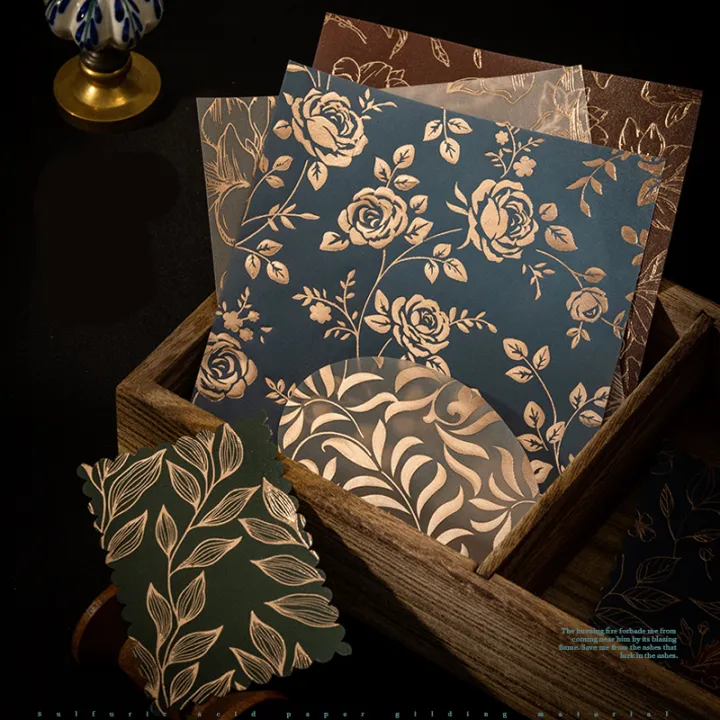 Mr.Paper%20Hot%20Stamping%20Craft%20Material%20Paper%20Lily%20Cherry%20Blossom%20Flower%20Theme%20Sulfuric%20Acid%20Paper%20Material%20Home%20Decoration%20Gifts%20-%20Image%205