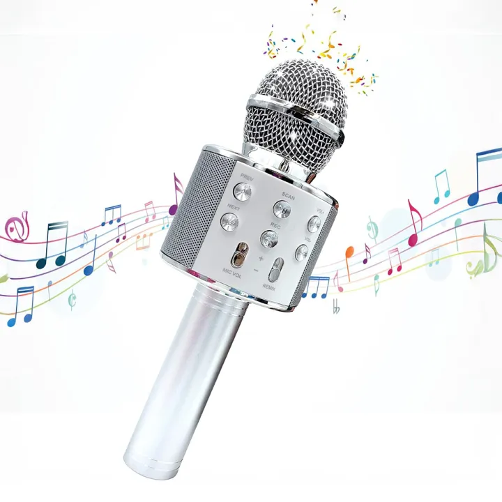 Wireless%20Bluetooth%20mouth%20Speaker%20Stand%20Radio%20Microphone%20Studio%20Recording%20Studio%20858+%20USB%20-%20Image%203