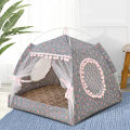 Cat Bed Foldable Cats Tent Dog House Bed Kitten Dog Basket Beds Cute Cat Houses Home Cushion Pet Kennel Products Sweet Princess. 