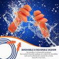 6 Pair 3M 1270 Anti- Noise Earplug, Water Proof,  Good For Sleeping Time, Study Time, Factory Work,  ETC. 