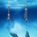 Automatic Fishing Device Stainless Steel Spring Loaded Speed Hook Ice Fishing Automatic Hook Setter Fishing Hooks with Spring.