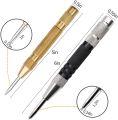 Automatic Center Punch Automatic Metal Punch Tool Woodworking Tools Loaded Marker Wood Chisel Joinery Carpenter Tool. 