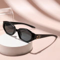 Polygon Retro Sunglasses - Fashionable Small Square Frame - Slimming Effect For Round Faces 6102. 