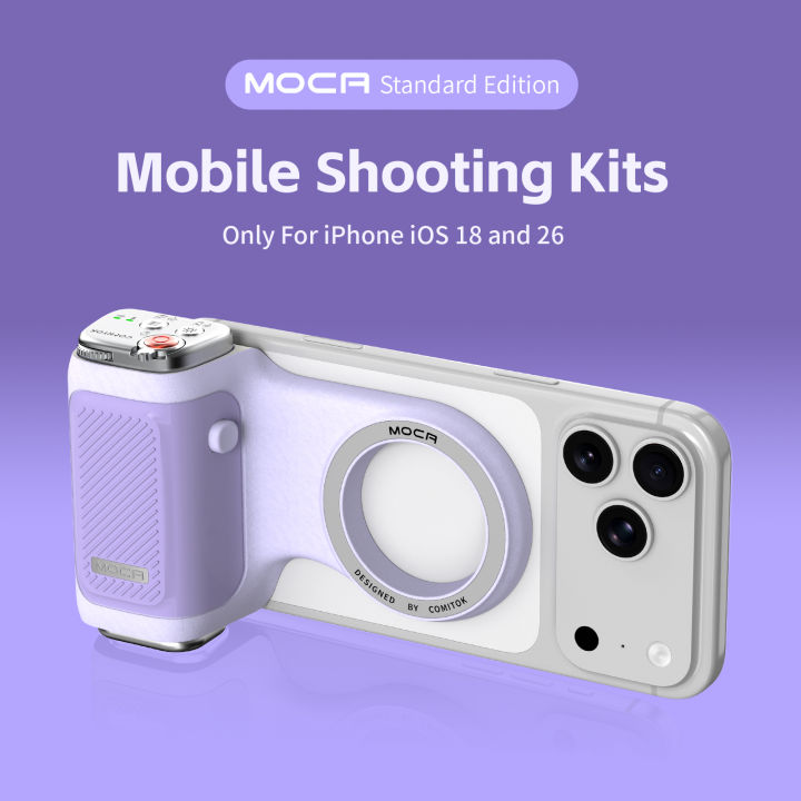 Men Click Camera Focus COMITOK iPhone Pro Shooting Too, 1-Click Camera/Lens Flip, DSLR Shutter ...