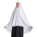 Stylish lace hijab, Namaz Iscarf, Umrah hijab,. 