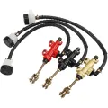 Universal Motorcycle Rear Brake Pump Foot Hydraulic Refit Rear Brake Master Cylinder Pump For Suzuki Kawasaki Honda Yamaha. 