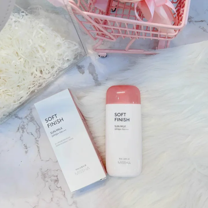 MISSHA%20All%20Around%20Safe%20Block%20Soft%20Finish%20Sun%20Milk%20EX%20SPF%2050+/PA+++%20-%2070ml%20-%20Image%202