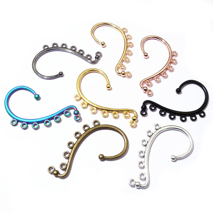 10pcs%2060x36mm%20DIY%20Earrings%20Hair%20Jewelry%20Making%20Gold%20Silver%20Color%20Wedding%20Accessories%20Copper%20Metal%20Bridal%20Combs%20Findings%20-%20Image%202