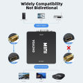 VGA to HDMI-compatible Adapter Converter 1080P HDTV With Audio For Laptop PC to HDTV Projector VGA to HDMI-compatible Adapter. 