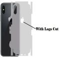 iphone xs or x back jelly sheet with sides or corners. 