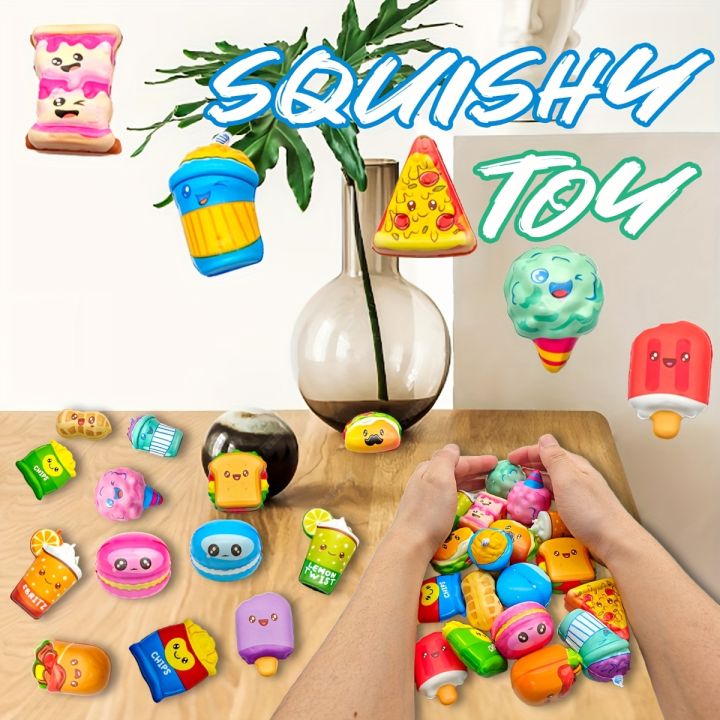 12pcs%20Mini%20Squeeze%20Toys,%20School%20and%20Birthday%20%20Pack%20with%20Various%20Food%20&Fries%20Slow-Rising%20Squishy%20Toys,Random%20Styles%20Christmas%20-%20Image%205