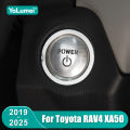 For Toyota RAV4 XA50 2019 2020 2021 2022 2023 2024 2025 RAV 4 Hybrid Car Start Stop Engine Push Button Cover Accessories. 