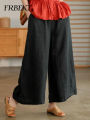 Women's Pants Summer Nine-point Wide Leg Pants Casual Loose Street Straight Pants Oversize Trousers Korean Fashion Streetwear.