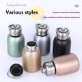 300Ml Leakproof Portable Modern Thermal Drinking Bottle - Stay Hydrated On The Go With This Lightweight Thermal Flask-Multicolour.