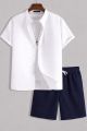 ▶️Perfect Men’s  Set For Daily Wear !!🔥 Men’s Summer Set Of 2Pcs!!. 