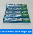 Center Fresh Stick chewing gum 20gm 5pc. 
