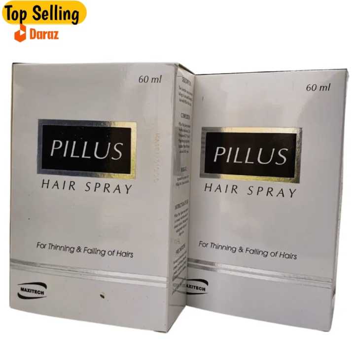 Pillus Hair Spray For All Hair Types For Men and Women