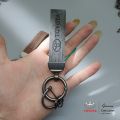 Leather Zinc Alloy Key Chain For Toyota - Key Ring. 