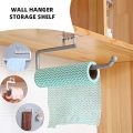 Toilet Paper Holder Kitchen Self-Adhesive Towel Holder Toilet Paper Holder Bathroom Accessories Cabinet Paper Roll Shelf Tissue Storage Hanger 1pcs Holder (Color : White 11 inches ). 