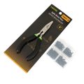 Hirisi Carp Fishing Combo Set Carbon-Steel Multifunctional Fishing Pliers Krimps Sleeves Chod Rig Crimping Tube Terminal Tackle. 
