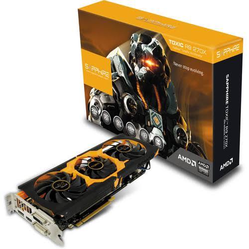 Amd R9 270x 2gb never mined available in ASUS I NITRO SAPPHIRE I GIGABYTE I MSI