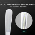 1Pc Mini Portable USB LED Light Touch Sensor Lights Dimmable Adjustable Bright Table Desk Lamp For Power Bank PC Laptop Notebook. 