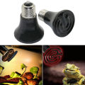 Warmer Light Bulbs Emitter Heat Light Infrared Heater For Lizard Spider Reptile Box Ceramic Pet Supplies Mini Pet Heating Lamp. 