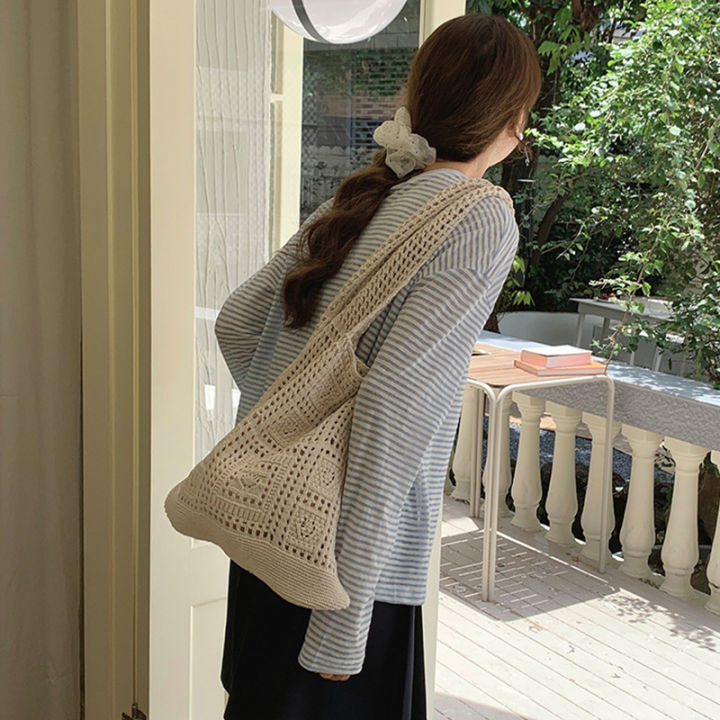 Simple%20Crochet%20Tote%20Bags%20Fashion%20Hollow%20Knitted%20Women's%20Bags%20Casual%20Female%20Shoulder%20Bags%20Ladies%20Shopping%20Top-Handle%20Bags%20Handbag%20-%20Image%204