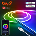 Zigbee RGB LED Strips for Tuya Smart Home DC 5V USB Warm/White With Smart Switch Neon Light LED Tape Outdoor Dimmable Wifi Lamp lightify. 