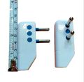 Heavy Durable 2-Pin Plugs - Set of 6, Slim and Adjustable in Both Directions. 