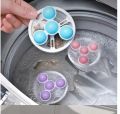 MORLY] 1Pc Portable Lightweight Magical Washing Machine Hair Removal Catcher Filter Mesh Cleaning Balls Bag Laundry Accessories. 