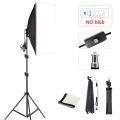 Professional Photography softbox Lighting soft box With Tripod E27 Photographic Bulb Continuous Light System for Photo studio. 