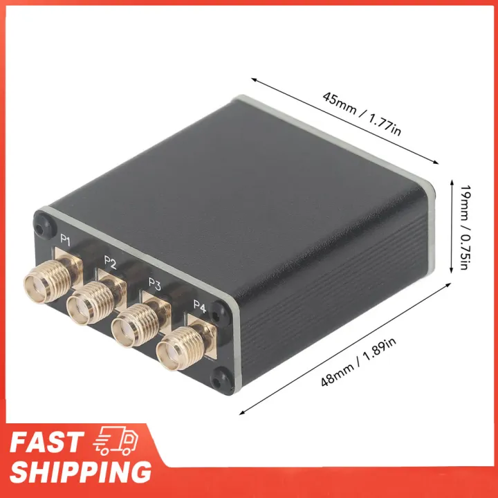 Active RF Isolation Distributor RF Splitter for SDR GPSDO Source 100kHz ...
