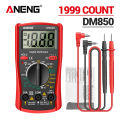 ANENG DM850 Automatic Professional Digital Multimeter 1999 Counts Auto AC/DC Votage Tester Ohm Current Ammeter Detector Tool. 