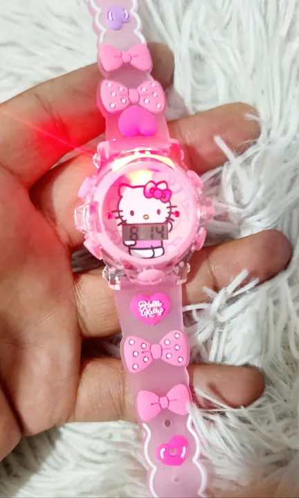 Kitty%20fashionable%20Girls%20Musical%20%20Lighting%20Watch%20-%20Image%202