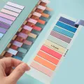 Morandi Colors Sticky Note Tabs for Book Annotation, File Classification Index Stickers, for School and Office Supplies. 