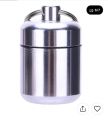 Aluminum Pill Case Key Chain Waterproof Seal Medicine Organizer Bone Ash Box Capsule Holder Container Metal Pill Holder Keyring.