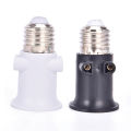 PBT Fireproof E27 Bulb Adapter Lamp Holder Base Socket Conversion with EU Plug. 
