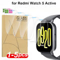 Tempered Glass for Xiaomi Redmi Watch 5 Active Smart Watch Screen Protector Anti-Scratch for Mi Redmi Watch 5 4 Prottiecve Film. 