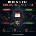 Creader 3001 OBD2 Scanner, Engine Fault Code Reader Mode 6 CAN Diagnostic Scan Tool for All OBDII Protocol Cars Since 1996.
